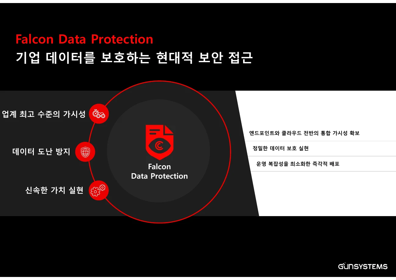 Falcon Data Protection 데이터 보호 기능
